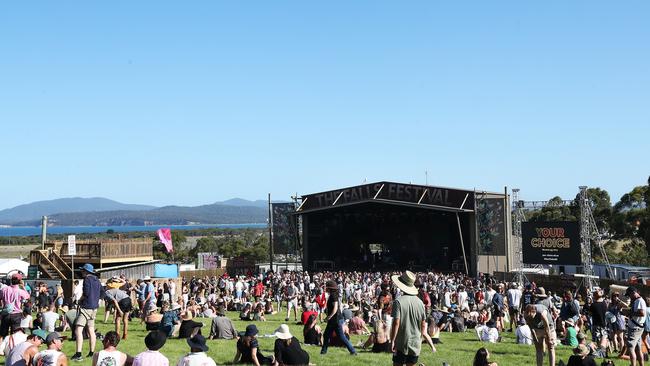 The Valley Stage ready to go. Picture: NIKKI DAVIS-JONES