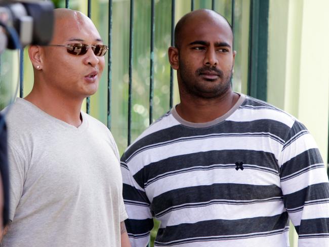 Due to be executed … Death-row prisoners Andrew Chan and Myuran Sukumaran. Picture: AP Photo/Firdia Lisnawati