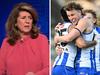 ‘Are you finished?’: AFL debate gets personal