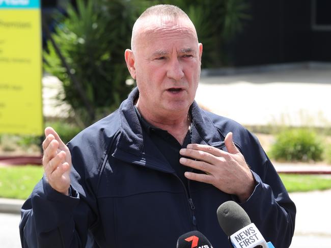 Peter Marshall waged war on the Victorian Greens for pushing through the fire services levy. Picture: Ian Currie