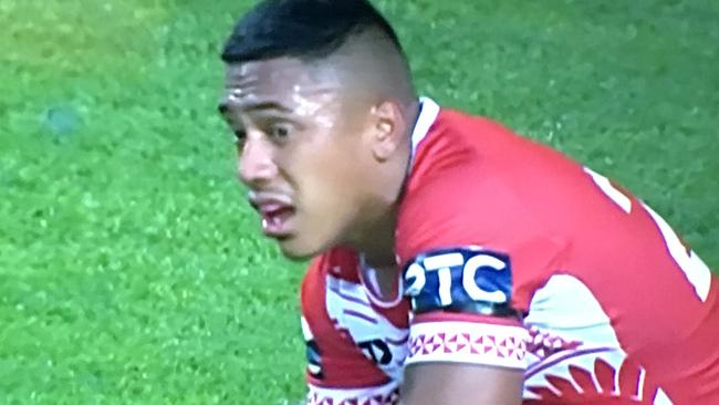 Young gun Tesi Niu made his Test debut for Tonga last month.