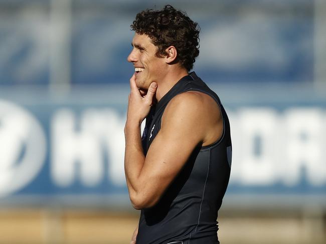 Curnow hasn’t played since round 15 of the 2019 season. (Photo by Darrian Traynor/Getty Images)