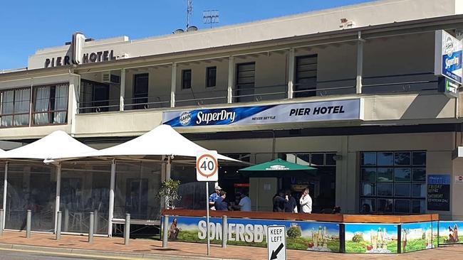 Sam May was injured in an incident at Port Lincoln’s Pier Hotel on Sunday morning. Picture: Supplied