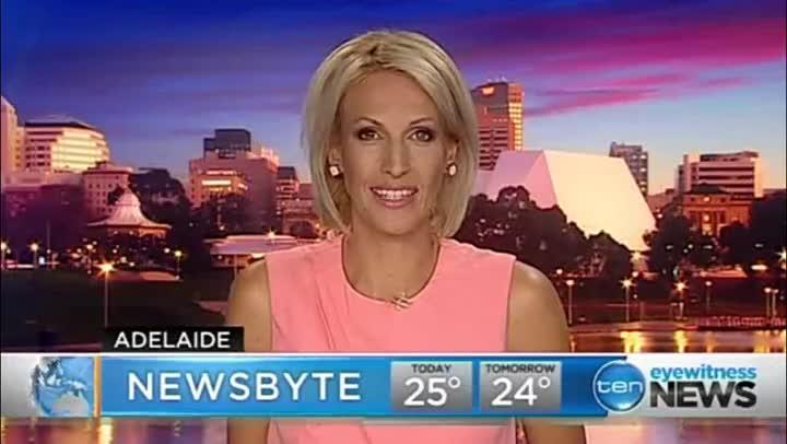 Adelaide's Lunchtime Newsbyte