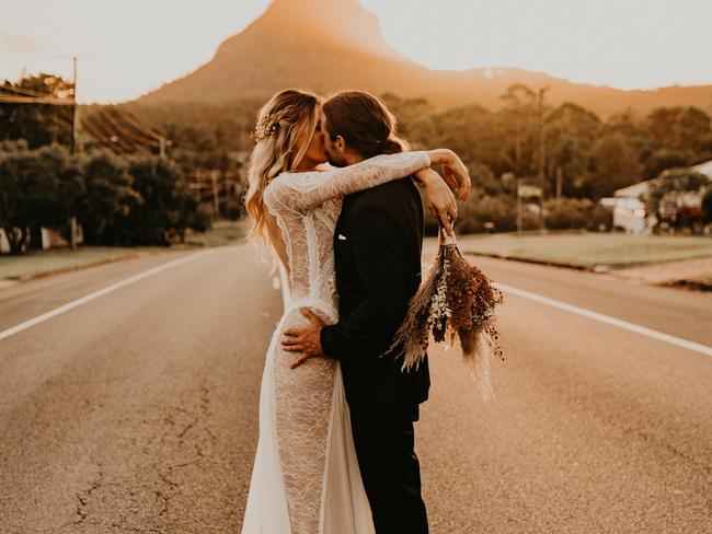 Wedding of Steph and Danny Cerneaz. Picture: Graeme Passmore