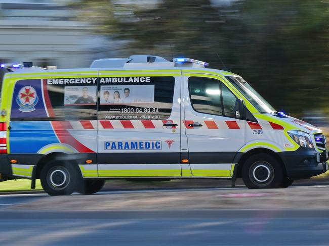 GENERIC: Ambulance, Geelong, Ambulance Victoria, Paramedic, Emergency Services. Picture: Stephen Harman