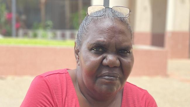 Doomadgee woman Weenie George, whose 17-year-old daughter Shakaya died as a consequence of rheumatic heart disease. Picture: Bronwyn Farr.