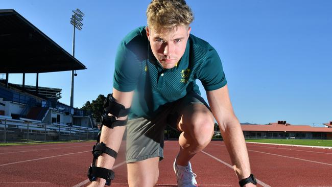 Australian Olympic decathlon medallist Ash Moloney has suffered a painful flare-up of the patellar tendinitis and is no guarantee for Birmingham.