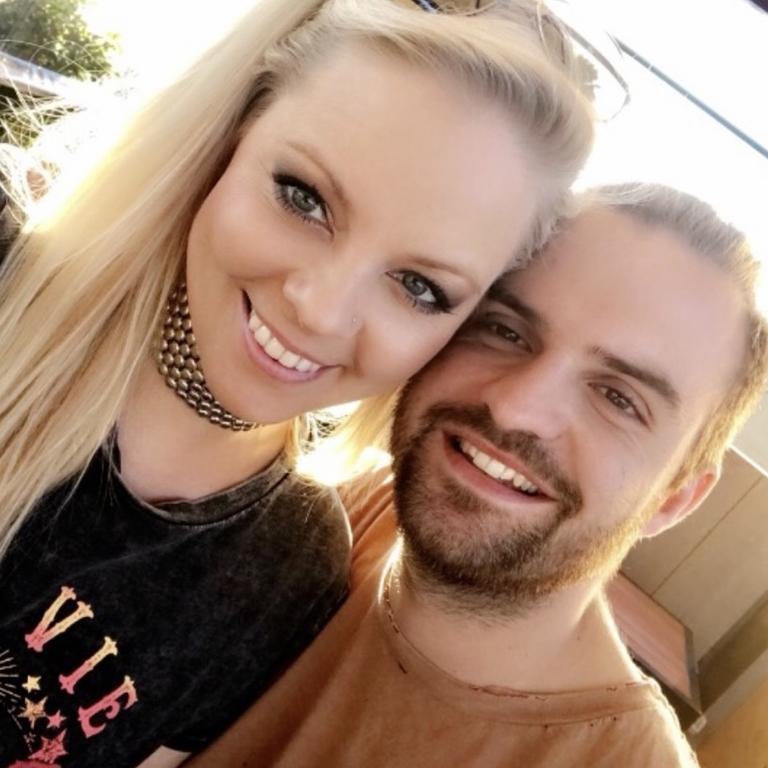 Kimbarlie O'Reilly with Jake Frecker.