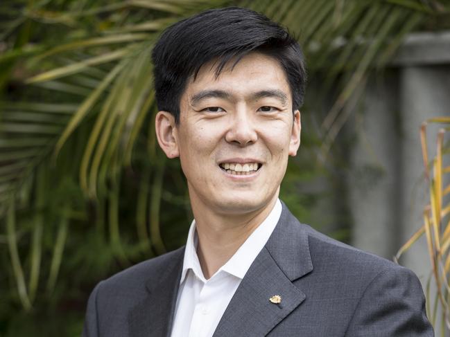 Pictured is Pierre Yang, a Chinese migrant who became a councillor in the City of Gosnells in 2013, and wants to one day be mayor (of Gosnells)