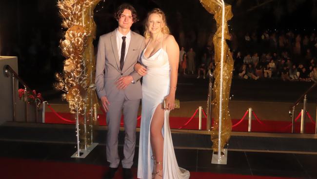 Toby Railz &amp; Emma Skyring at the Xavier Catholic College formal.