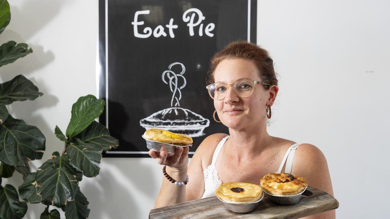 Mrs G's Gourmet Pies founder Sarah Hancock has sold the Rangeville business. Picture: Kevin Farmer