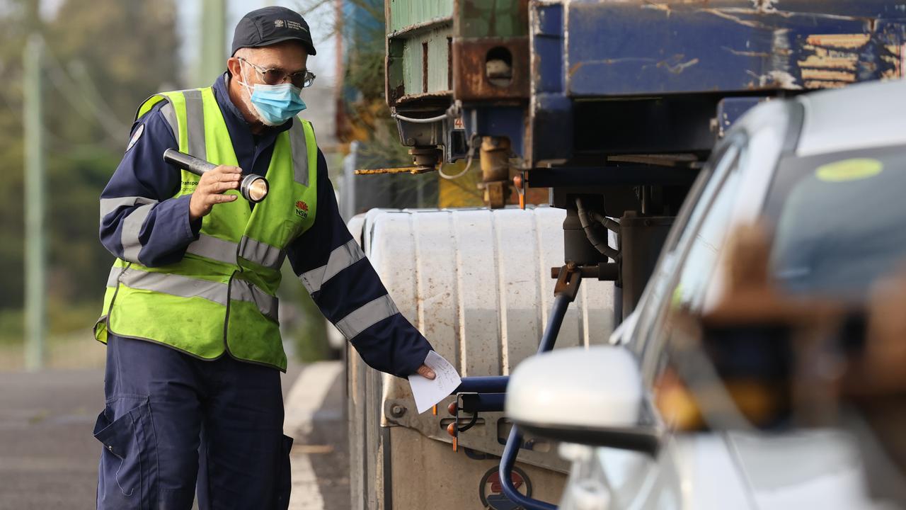 Driver of truck with hidden fugitive fronts Grafton court