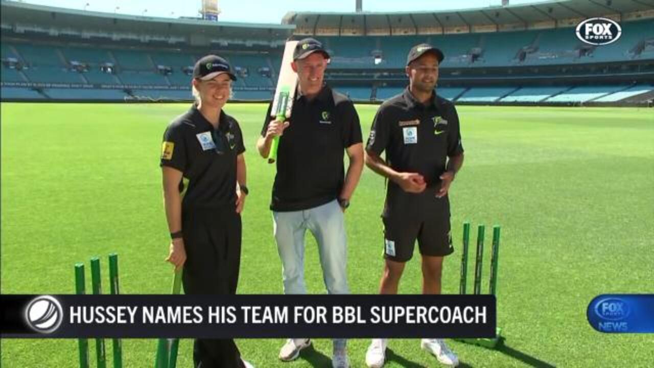 Hussey reveals his BBL14 Supercoach team