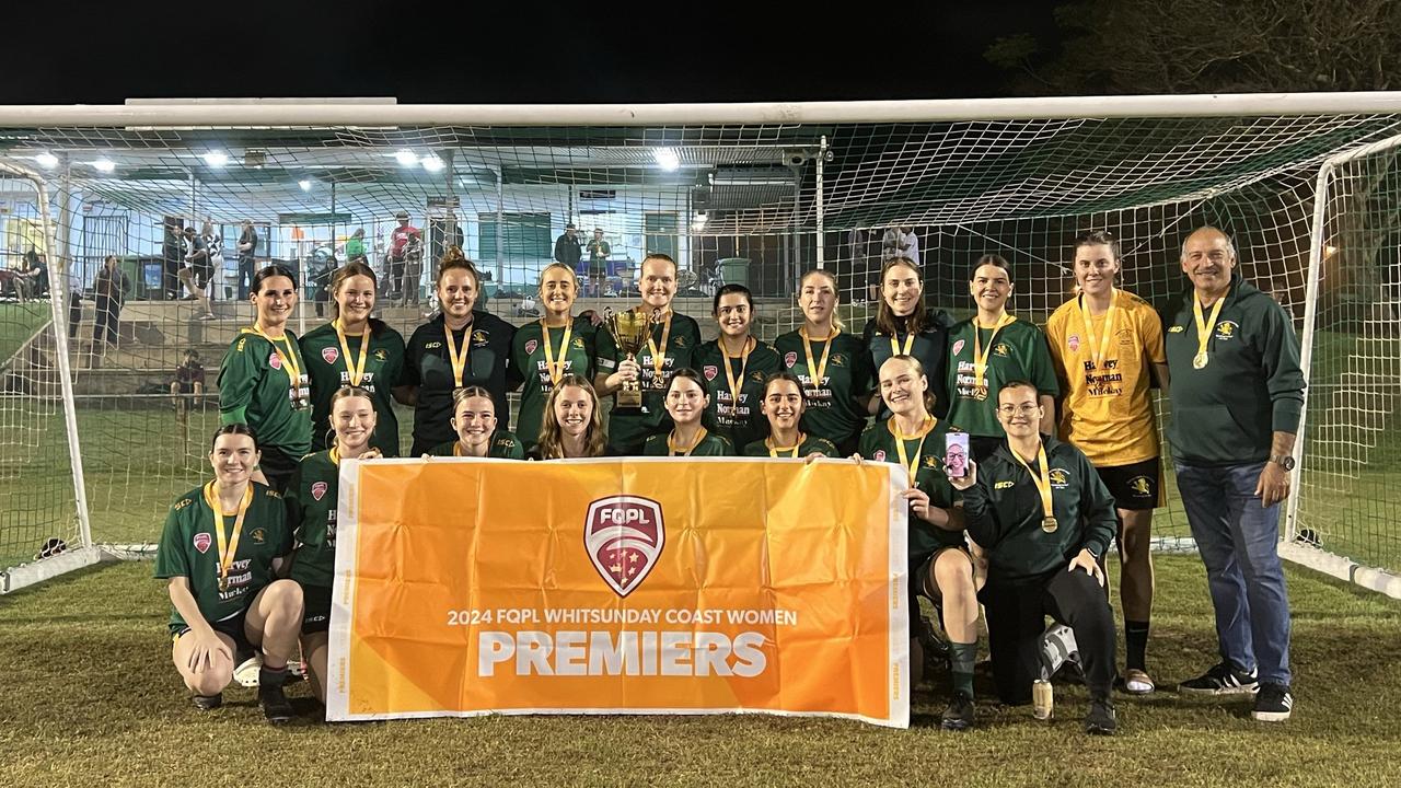 FQPL Women – Mackay Lions won the 2024 FQPL Whitsunday Coast competition. Picture: Supplied.