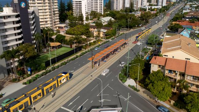 Light rail in Gold Coast - could a similar approach work in Cairns? Picture: Queensland Government