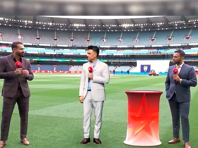 Twitter shot from Star Sports Network broadcast.