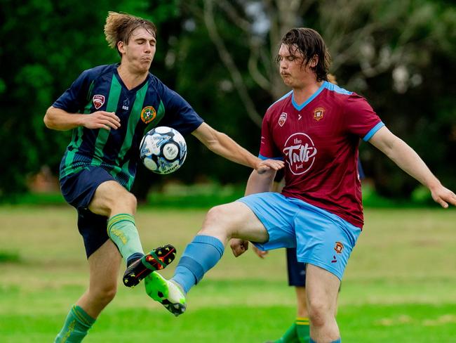 Highfields and St Albans played out a tough draw in Round 1 Image Credit: DSL Photography