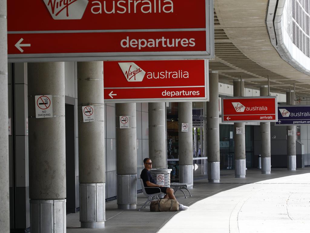 About 2000 customers are set to be impacted in Virgin Australia’s shock decision to cancel a daily flight route. Picture: NCA NewsWire/Tertius Pickard