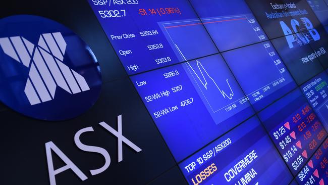 Australia’s benchmark index the S&amp;P/ASX200 had plunged 2.1 per cent to 5,145.7 at 2.05pm. Picture: AAP.