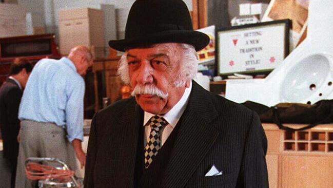 Adelaide millionaire and real estate tycoon Con Polites in 1996.