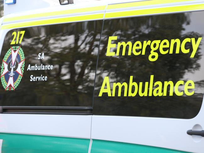 A generic image of an Ambulance  at a serious car accident on Kangarilla Road near McLaren Flat early this afternoon. Emergency services are in attendance. 15/07/15  Picture: Stephen Laffer