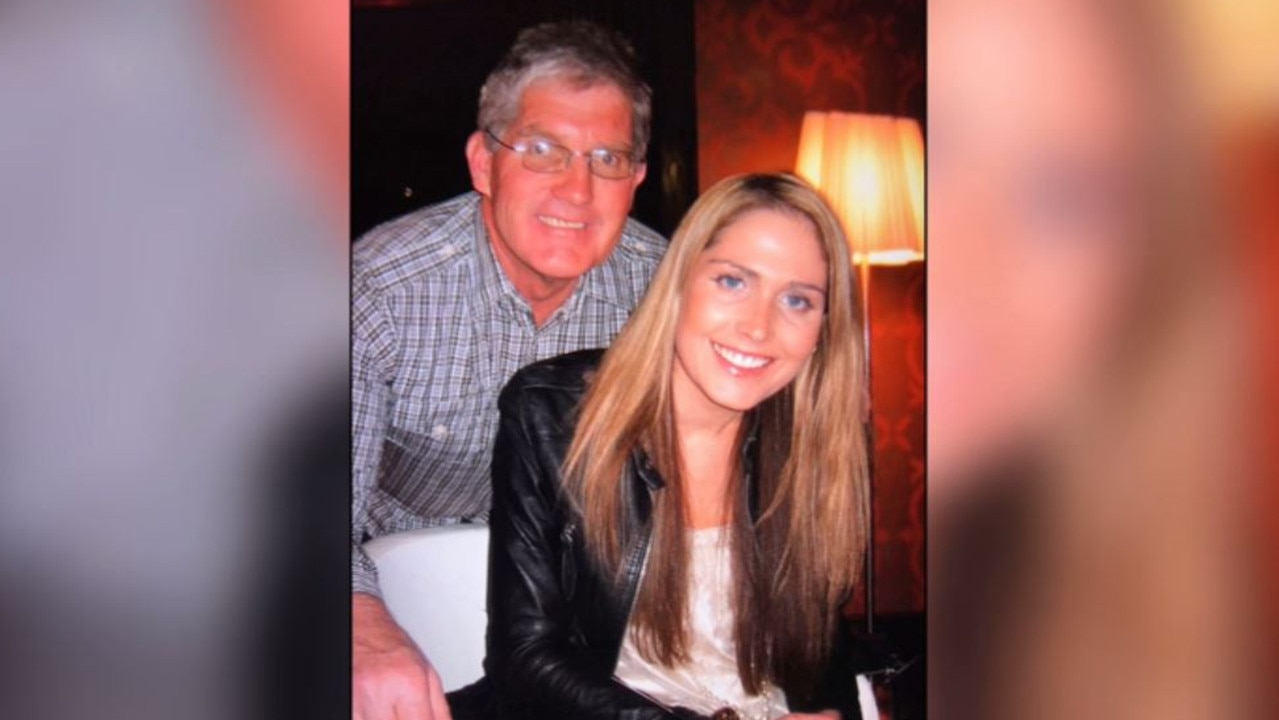 Merv Keane and his late daughter Emily.