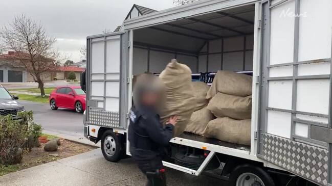 One tonne of cannabis seized in Melbourne's northwest