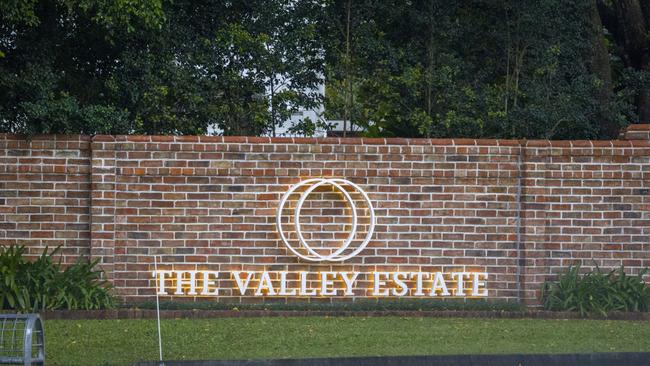 The Valley Estate in the Currumbin Valley. Picture: Media Mode/news.com.au