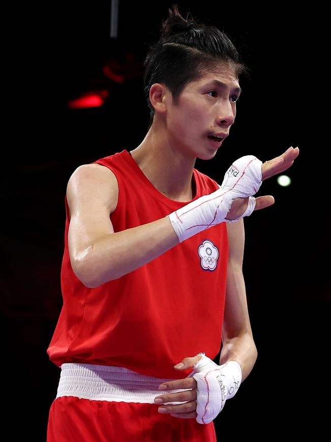 Yu Ting Lin of Chinese Taipei in Paris Picture: Getty Images