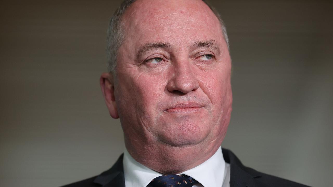 Barnaby Joyce is angry over the claims. Picture: Newswire/Gary Ramage