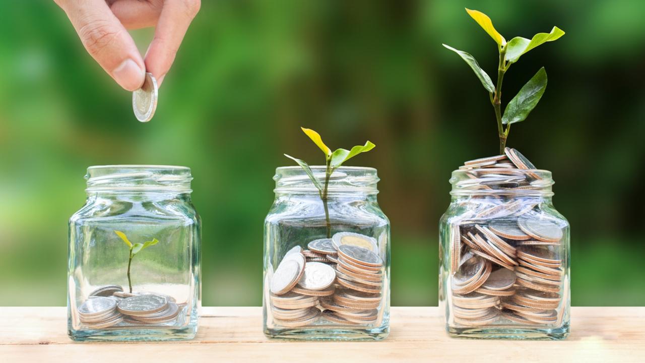 Get out your jam jars to create three money buckets.