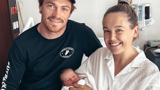 Amie and Gary Rohan with daughter Sadie in 2020. Picture: Instagram