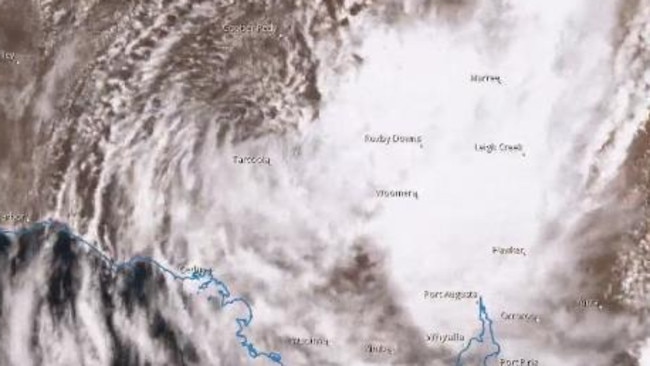 South Australia was lashed by a severe storm on Tuesday night.