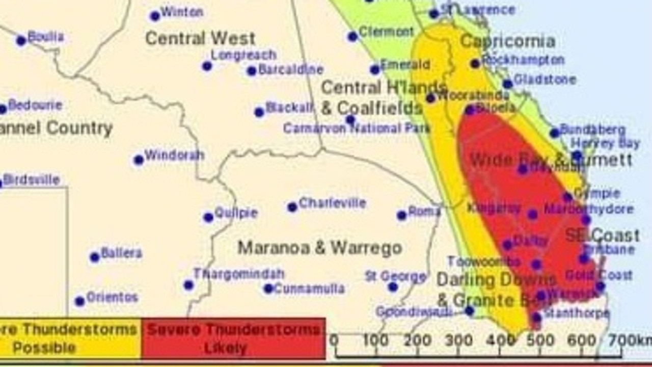 The latest NRMA Insurance Wild Weather Tracker revealed Wide Bay–Burnett was the hardest hit region in Queensland this summer, with a third of the insurers QLD wild weather claims coming from the region. Meanwhile, Cooloola Cove was the hardest hit town or suburb in the state this summer - followed by Maryborough (2), Tinana (3) and Curra (4).