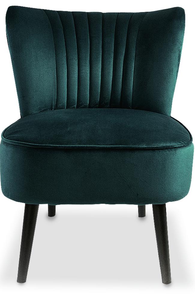 Aldi best sale velvet chair