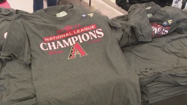 Arizona Diamondbacks super fan shows off memorabilia dedicated to team