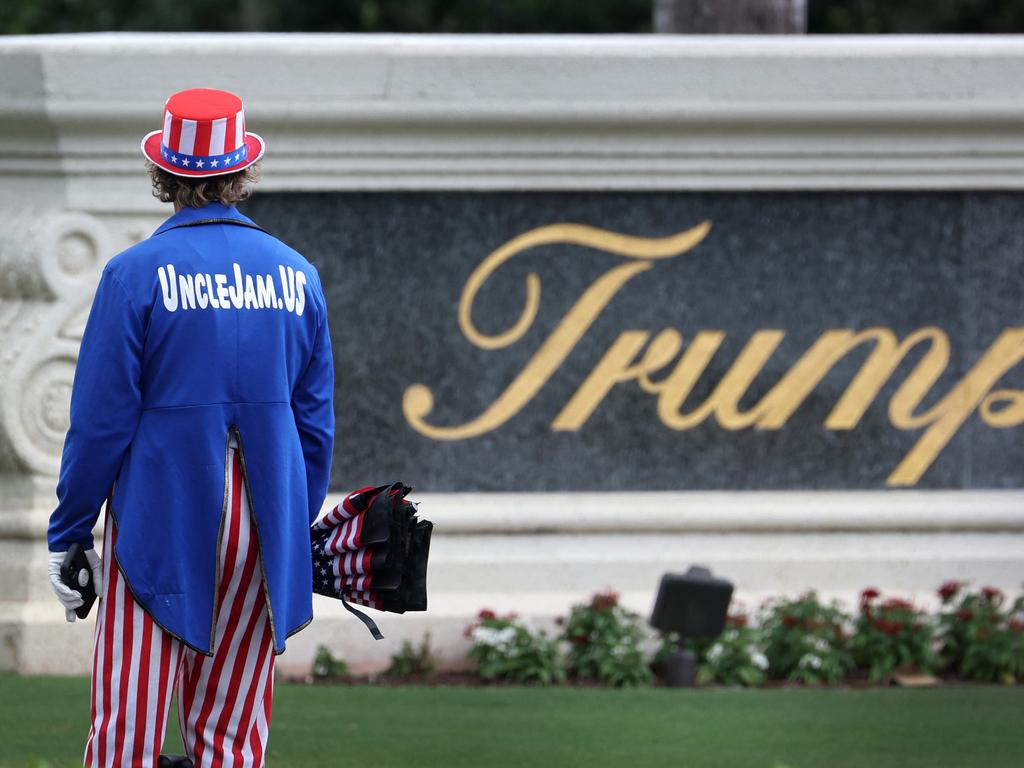 Trump supporters are flocking to Florida. Picture: Getty Images via AFP