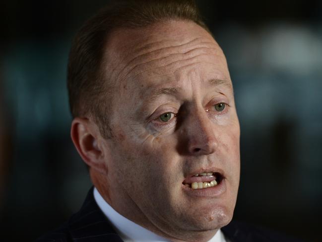 18/09/2014 Adelaide Crows Chairman Rob Chapman at Adelaide oval Presser Pic. Roy VanDerVegt