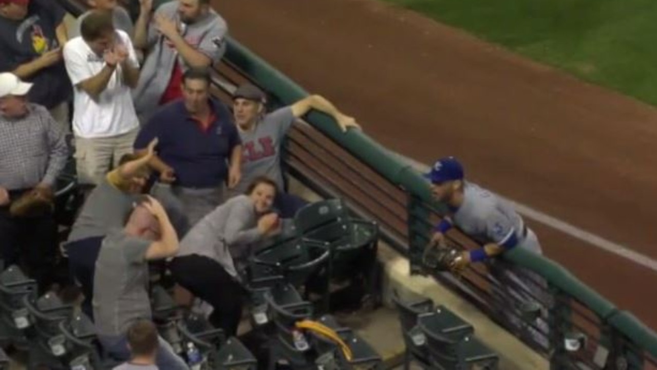 MLB Fan Hit by Foul Ball 