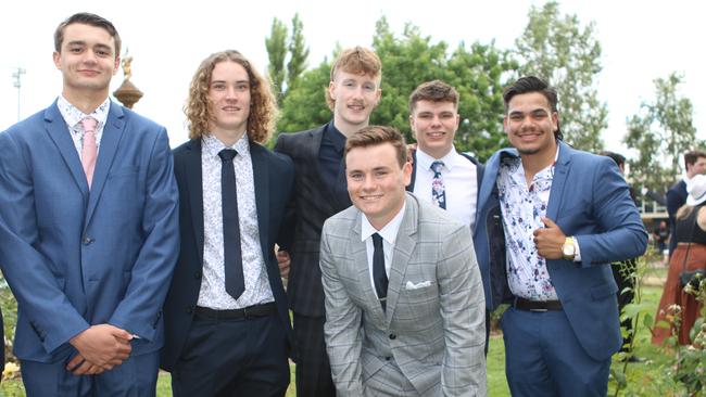 Kooringal High class of 2021 students Matt, Riley, Connor, Mitchel, Joel and Jaxon.