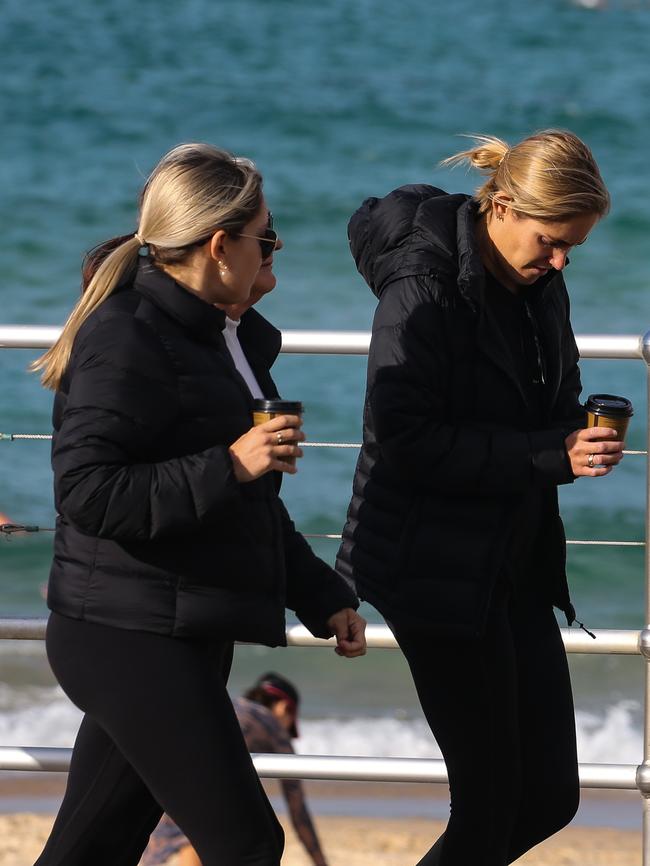 The puffer jacket is a huge part of the activewear vibe. Picture: Newscorp Daily Telegraph / Gaye Gerard