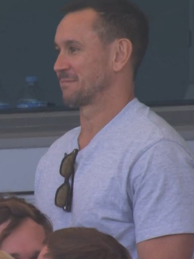 Matty Johns is a proud dad. Photo: Fox Sports