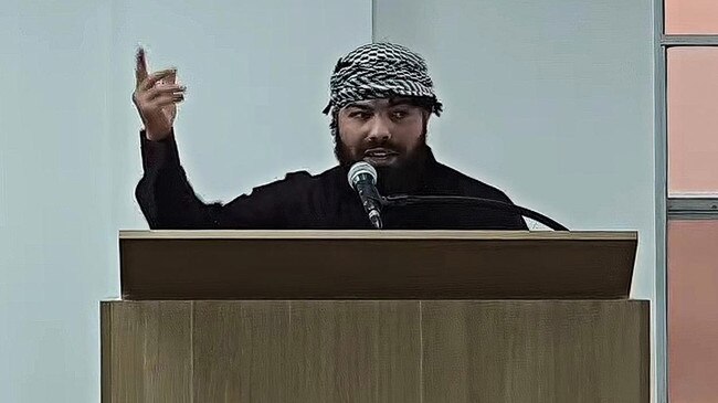 A Muslim cleric called Brother Ismail called for "jihad".