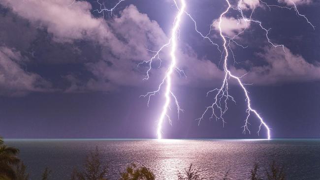 During the ‘wet’ season, the Australian tropics put on some amazing weather events, like this one. Picture: Cathryn Vasseleu.