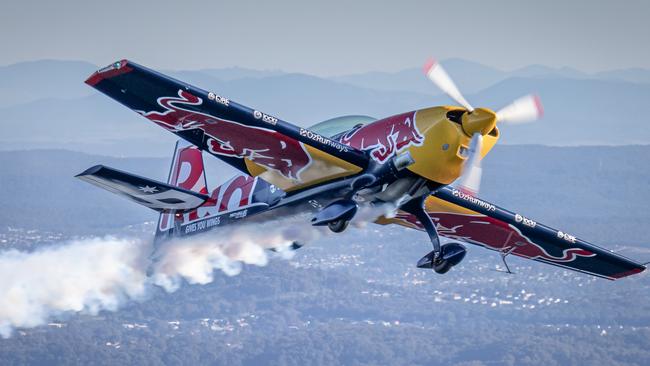 Former Air Force and current Redbull acrobatic pilot Matt Hall will be the star of the Lexus of Townsville Air Fair to raise money for Cancer Council Queensland this weekend. Photo: Supplied