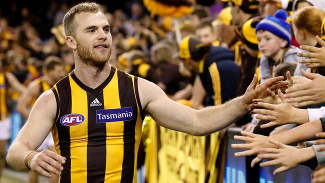 Tom Mitchell is putting together a stunning season for the Hawks. Picture: Getty Images