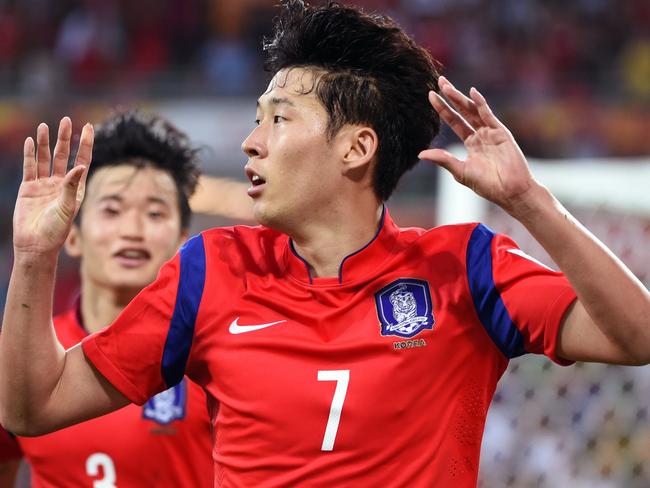 Son Heung-Min scored twice for South Korea.