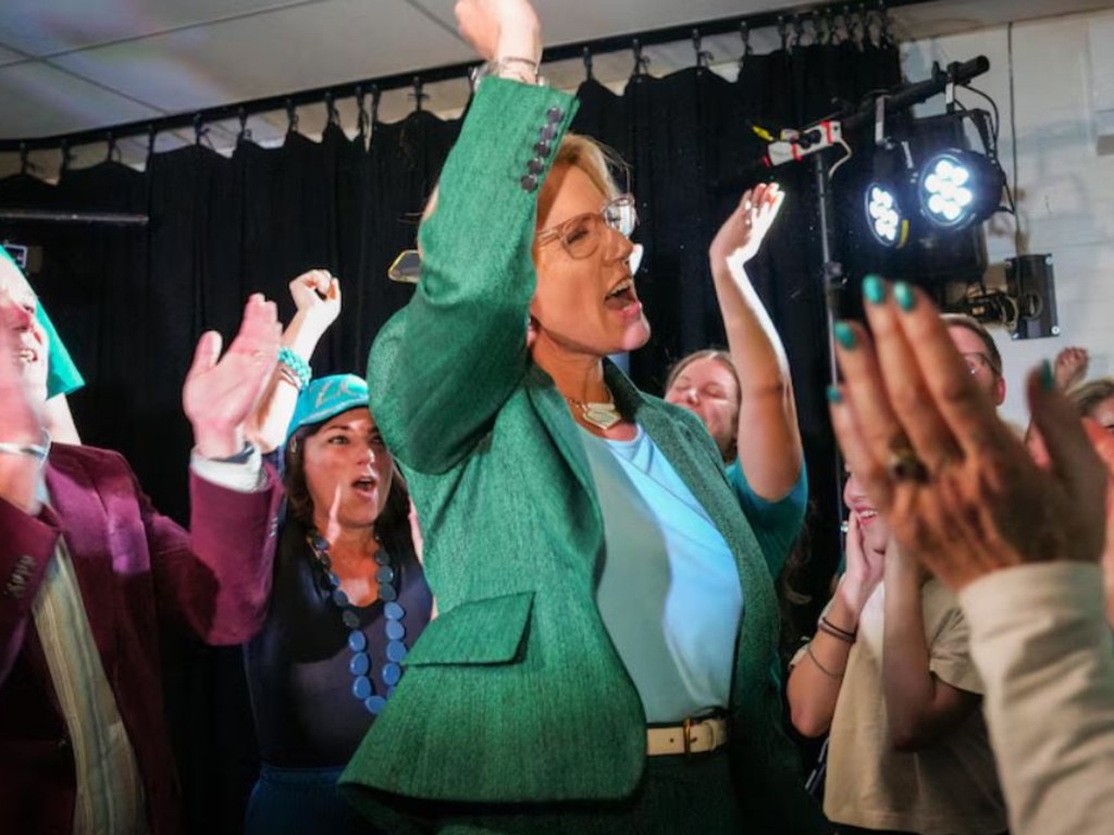 Zoe Daniel celebrated what she thought was a victory on election night. Picture: ABC
