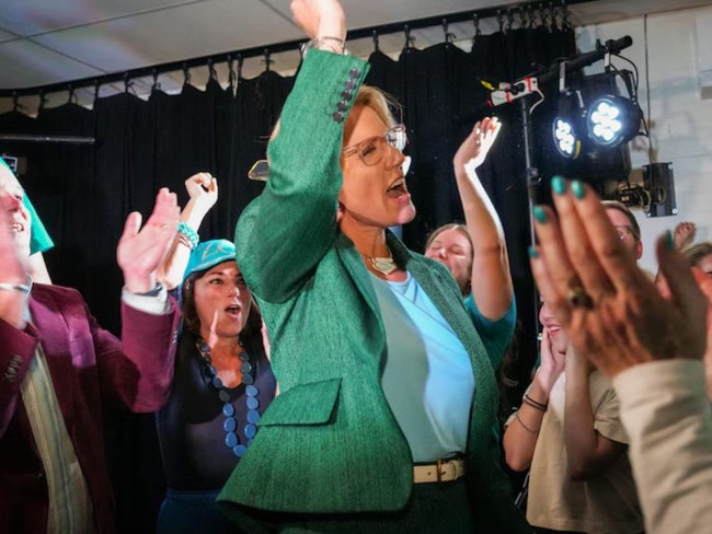 Zoe Daniel celebrated what she thought was a victory on election night. Picture: ABC
